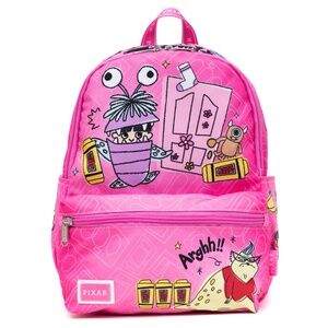 NEW WondaPop Disney Pixar Monsters Inc Nylon Mini Adjustable Straps Backpack